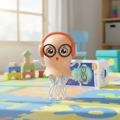 Brinquedo Interativo Polvo Dançante com LED e Música