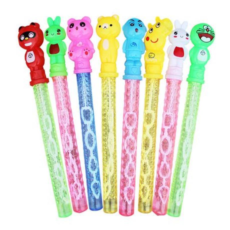 Brinquedo Bastão Lança Bolhas de Sabão Personagens