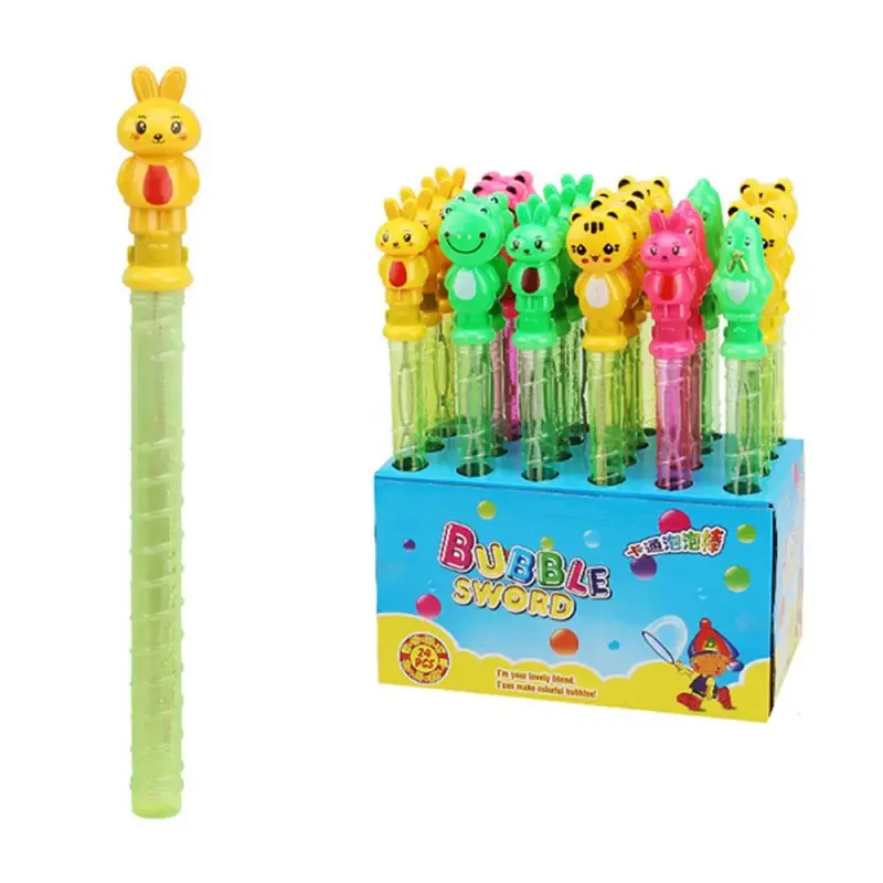 Brinquedo Bastão Lança Bolhas de Sabão Personagens