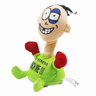 Brinquedo de Pancada de Pelúcia Divertido que Fala Anti Stress