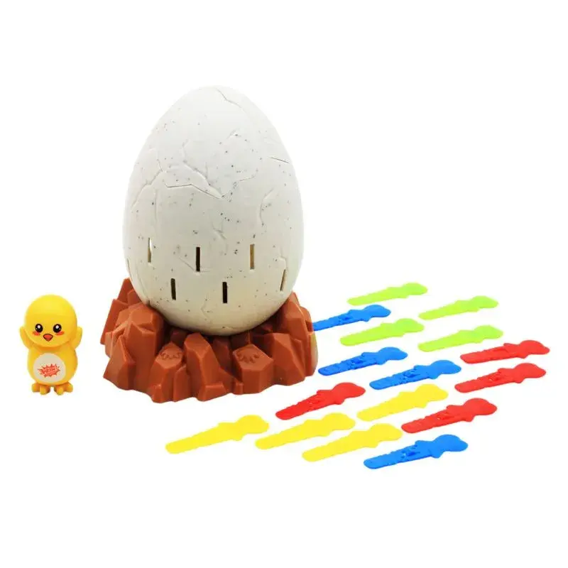 Brinquedo Jogo Divertido Infantil Quebra Ovo Pula Espadas