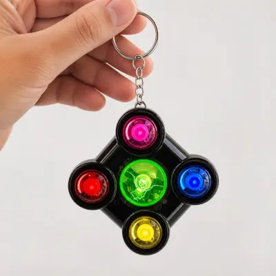 Brinquedo Portátil para Alívio do Estresse Chaveiro
