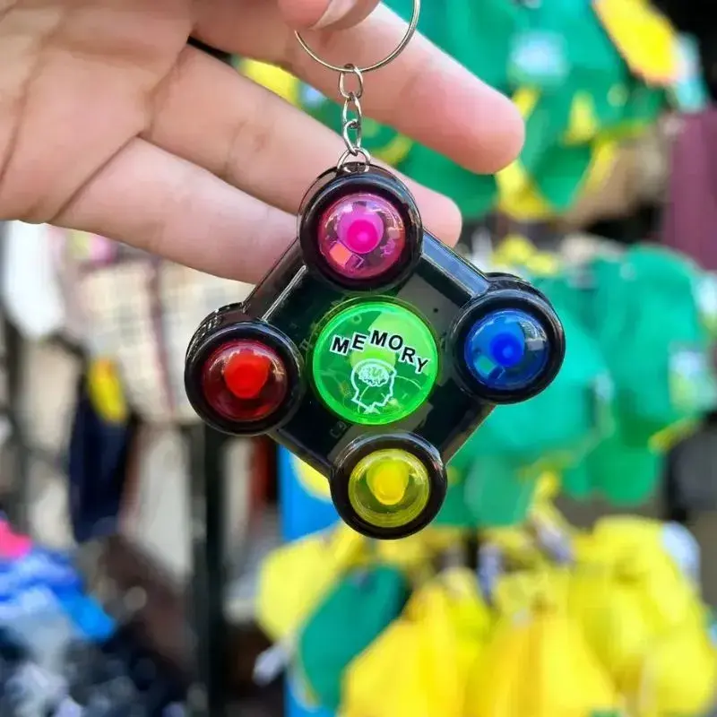 Brinquedo Portátil para Alívio do Estresse Chaveiro