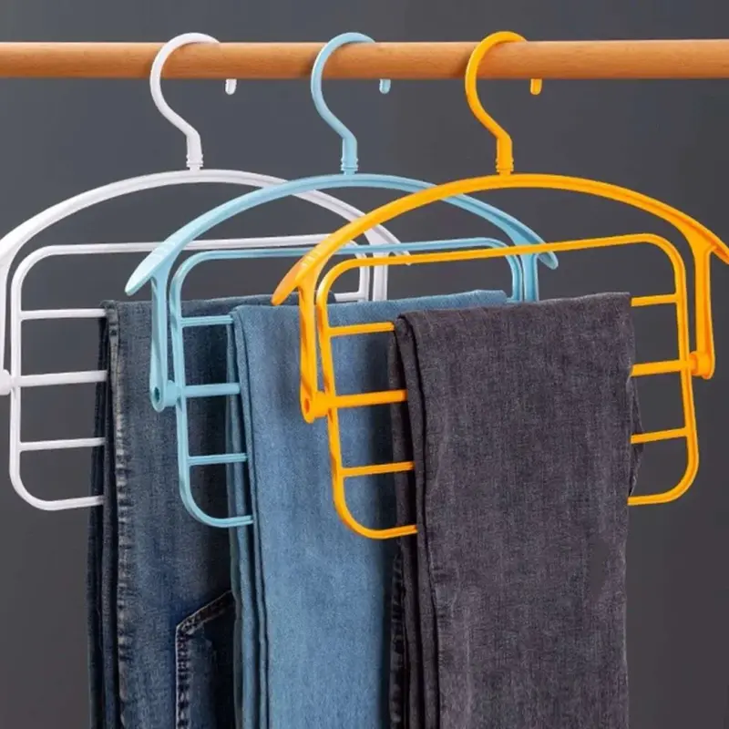 Cabide Rotativo Flexível Para Calças, Vestidos, Paletós e Calçados