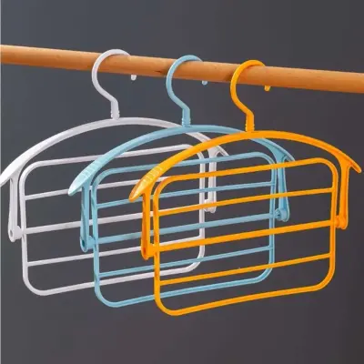 Cabide Rotativo Flexível Para Calças, Vestidos, Paletós e Calçados
