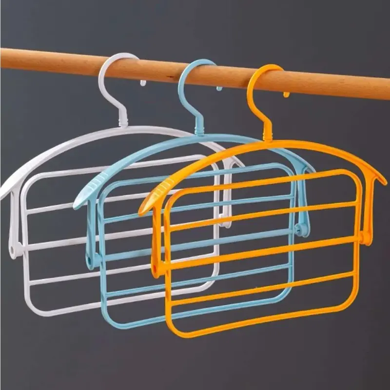 Cabide Rotativo Flexível Para Calças, Vestidos, Paletós e Calçados