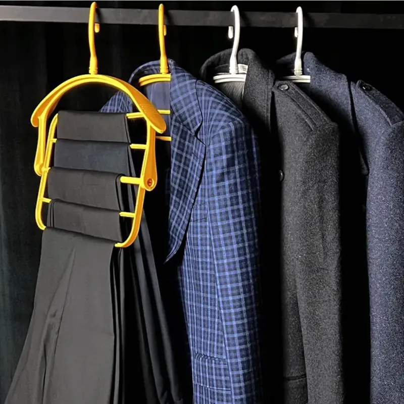 Cabide Rotativo Flexível Para Calças, Vestidos, Paletós e Calçados