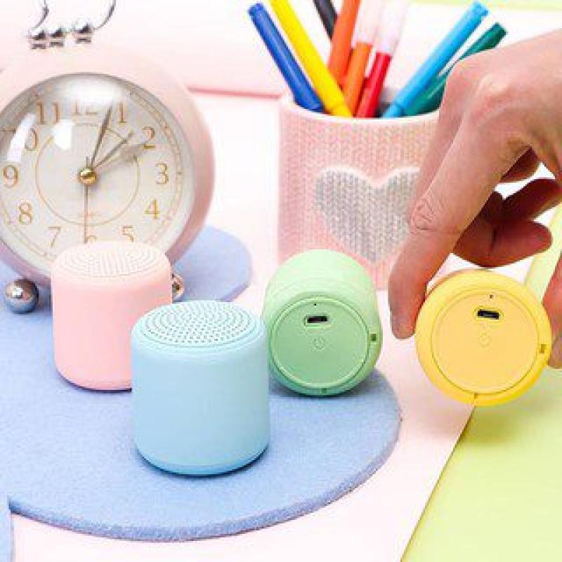 Caixa Caixinha de Som Bluetooth Colorida Mini Speaker Sem Fio InPods LittleFun