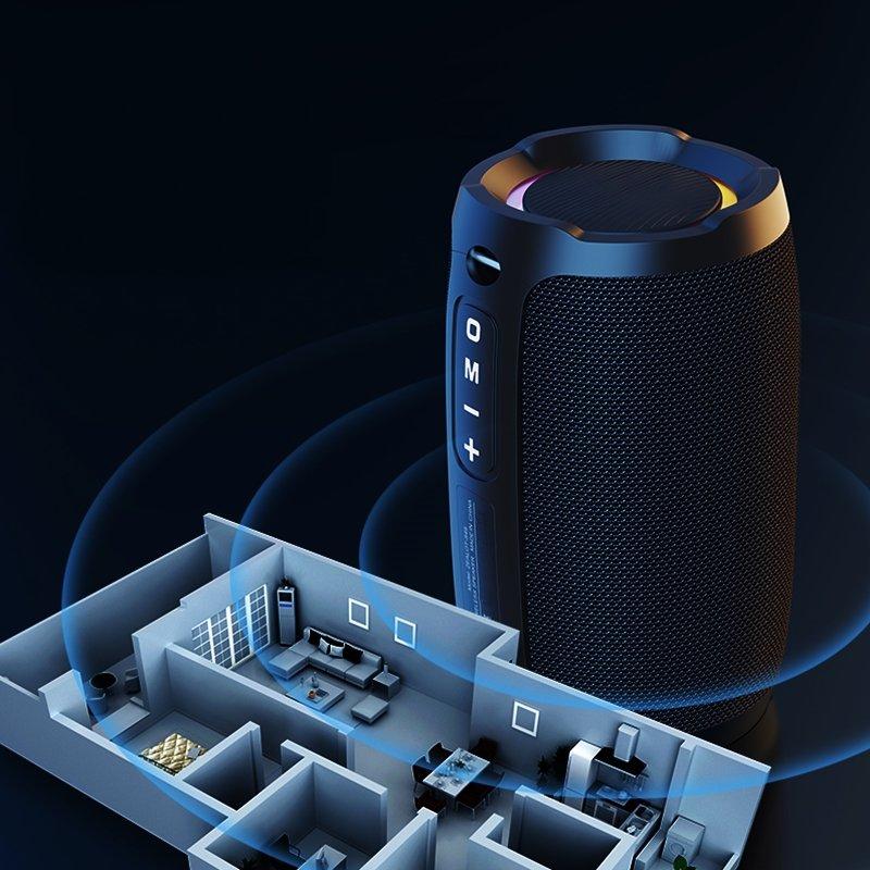 Caixa De Som Bluetooth Portátil Recarregavel