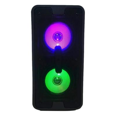 Caixa de Som com Microfone Bluetooth Radio FM Led USB SD – XZJ-20