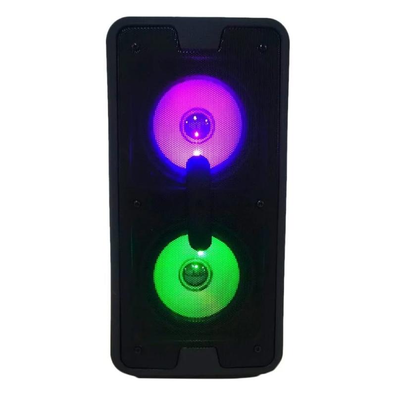 Caixa de Som com Microfone Bluetooth Radio FM Led USB SD – XZJ-20