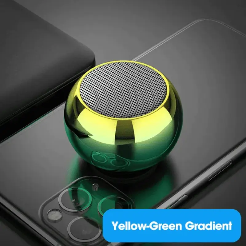 Caixinha Som Bluetooth Tws Metal Mini Speaker Amplificada 3w