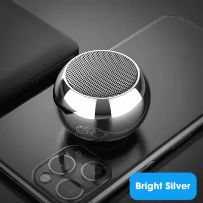 Caixinha Som Bluetooth Tws Metal Mini Speaker Amplificada 3w