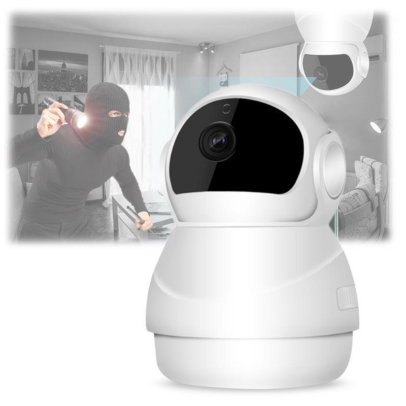 Câmera de Segurança Inteligente IP Wifi Acompanha Movimento