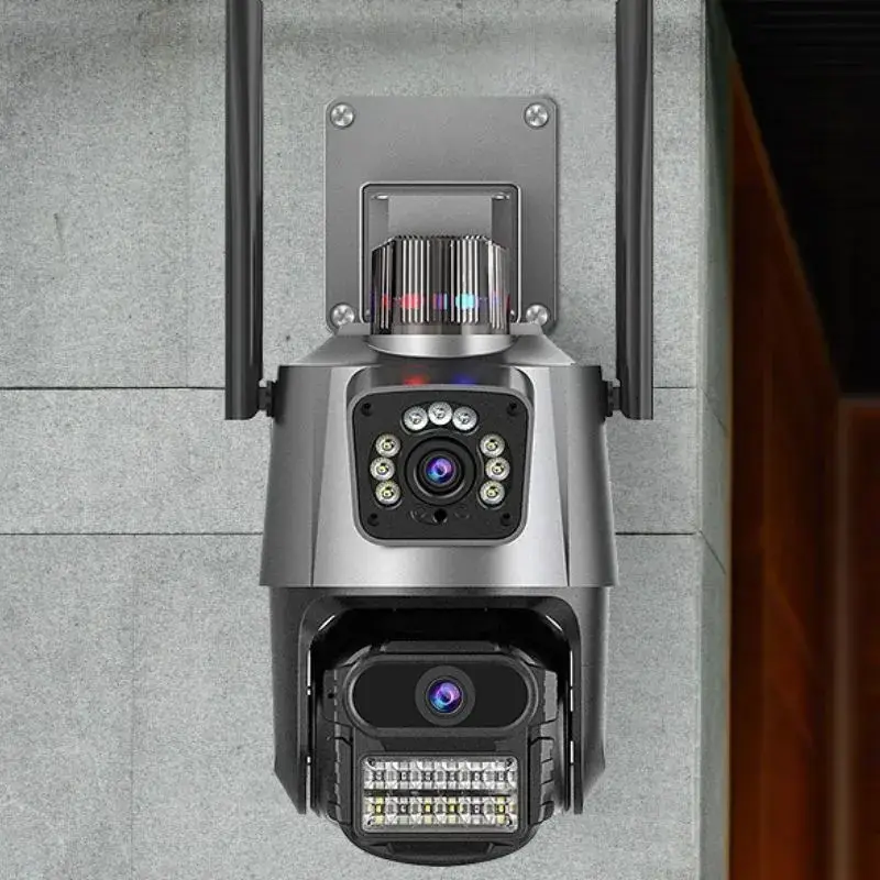 Camera Segurança Externa Lente Dupla 4K