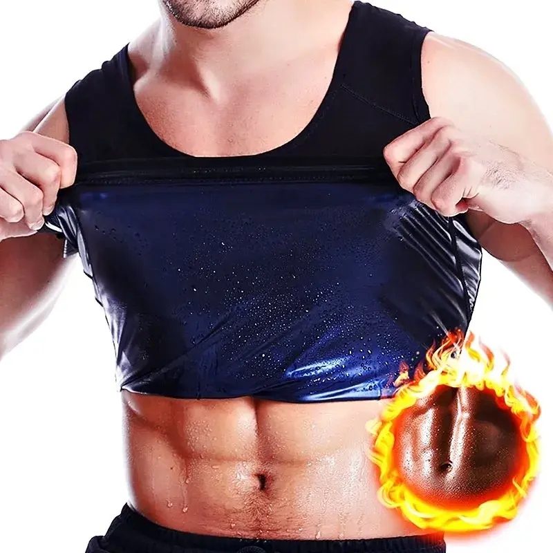 Camiseta Térmica Queima Gordura e Calorias Efeito Sauna Masculino