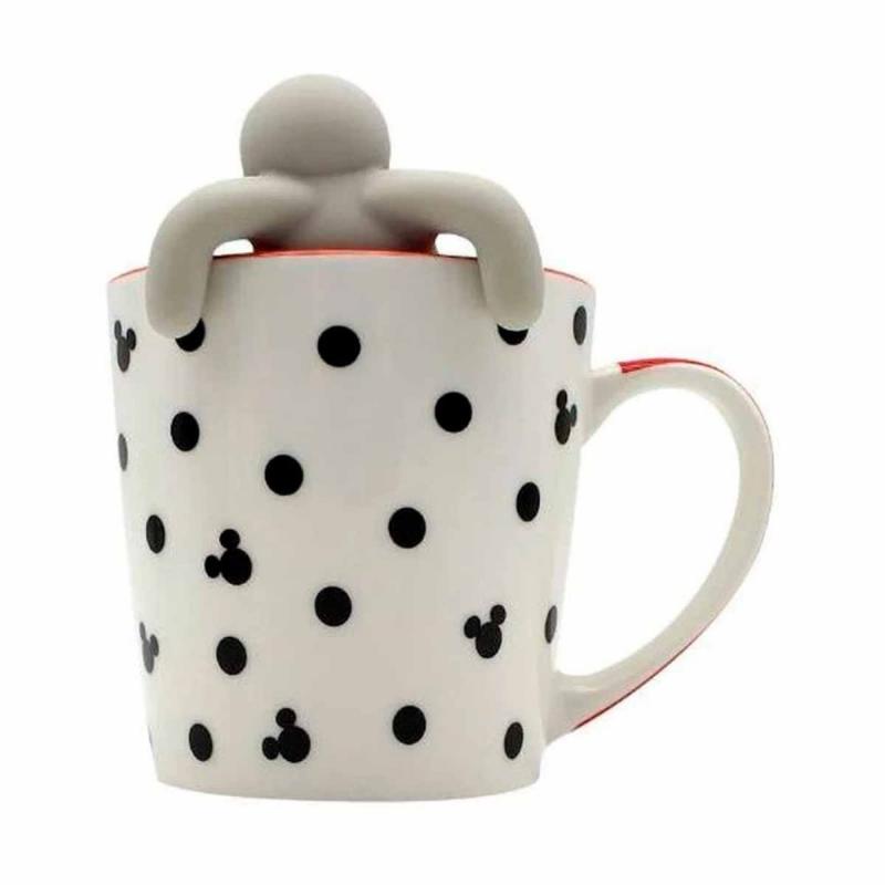 Caneca com Infusor Mickey Porcelana – 350ml