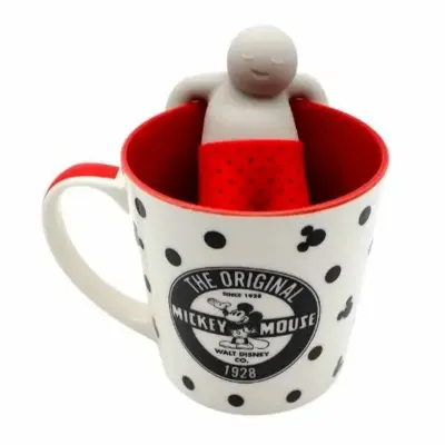 Caneca com Infusor Mickey Porcelana – 350ml