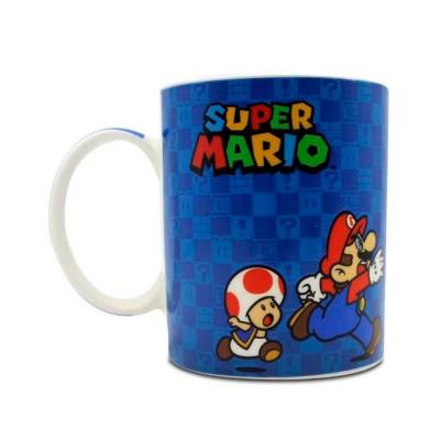 Caneca Mágica Mudar de Cor Super Mario – 300ml