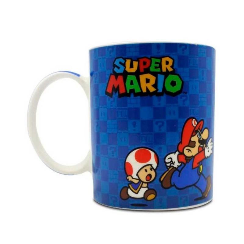 Caneca Mágica Mudar de Cor Super Mario – 300ml