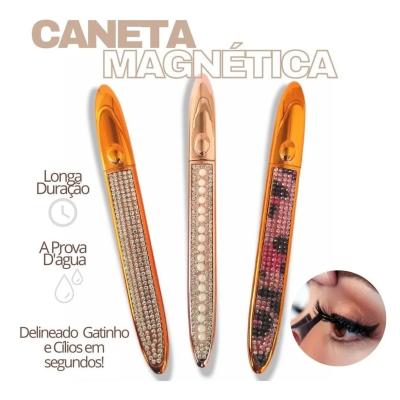 Caneta Delineadora Magnética Adesiva Para Cílios Postiços Maquiagem