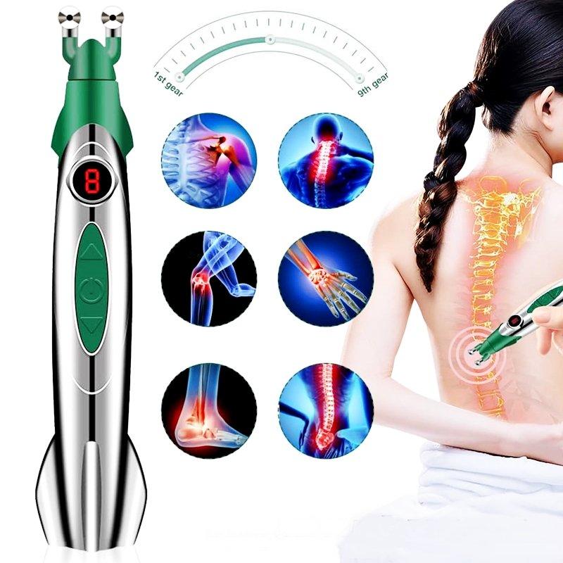 Caneta Elétrica Dupla Aparelho Tens Fisioterapia Acupuntura