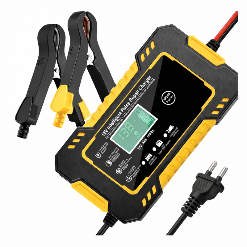 Carregador Bateria 12v Até 100 Amperes Carro Moto Caminhão