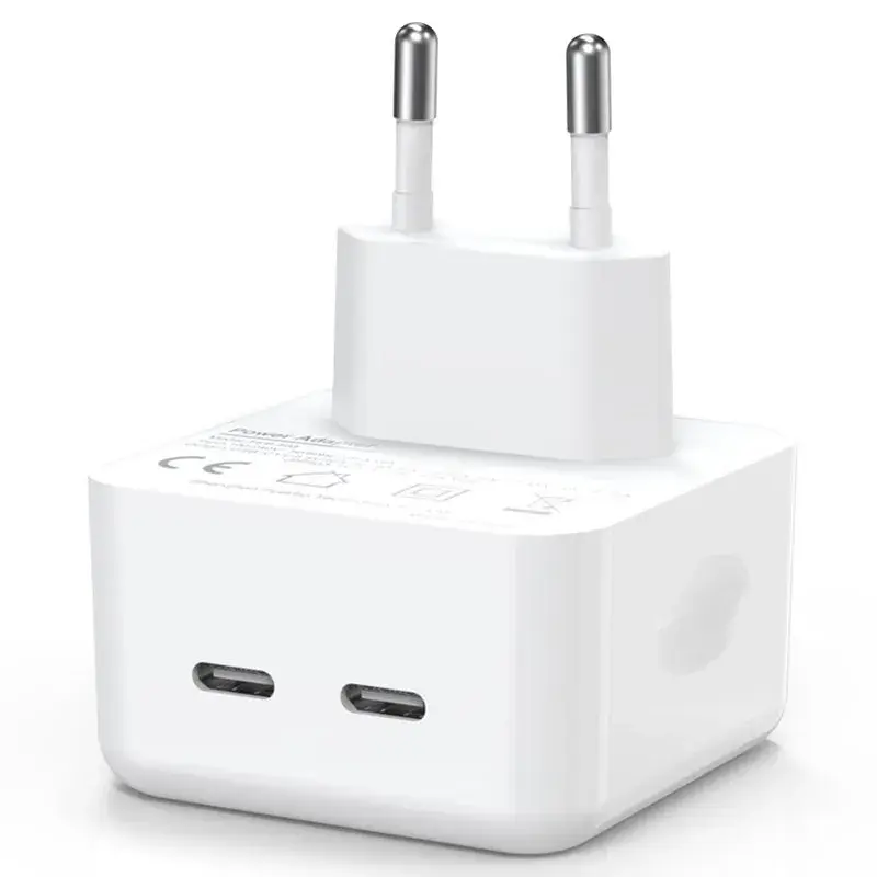 Fonte Tomada Carregadora C+C 40W Para IPhone 11/12/13/14/Tipo C – Duplo USB C