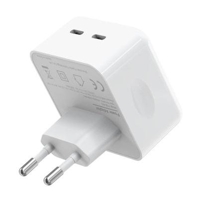 Fonte Tomada Carregadora C+C 40W Para IPhone 11/12/13/14/Tipo C – Duplo USB C