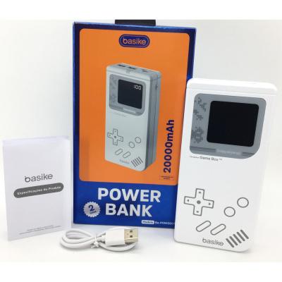 Carregador Portátil Power Bank Formato Mini Game 20000mAh Basike