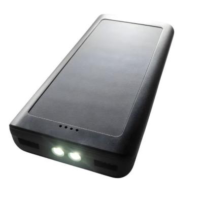 Carregador Portátil Power Bank Placa Solar 10000mah com Lanterna Led