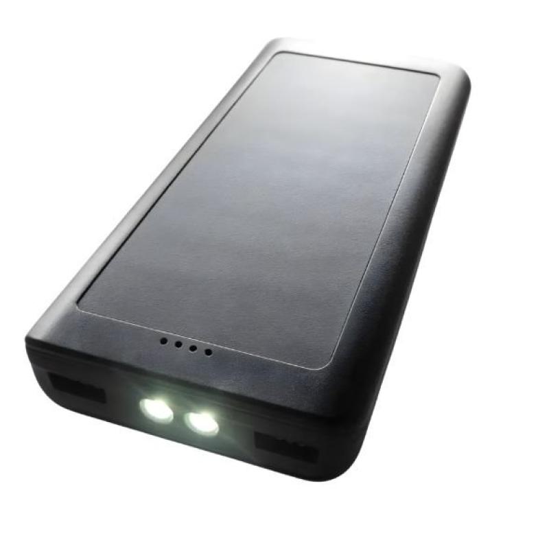 Carregador Portátil Power Bank Placa Solar 10000mah com Lanterna Led