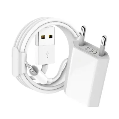 Carregador USB + Cabo Lightning Iphone 10W