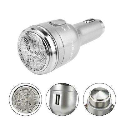 Carregador Veicular com Barbeador Elétrico USB Car Charger