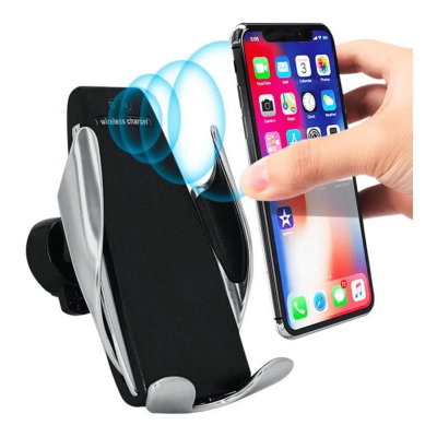 Carregador Veicular Wireless Qi Sem Fio Smart Sensor S5