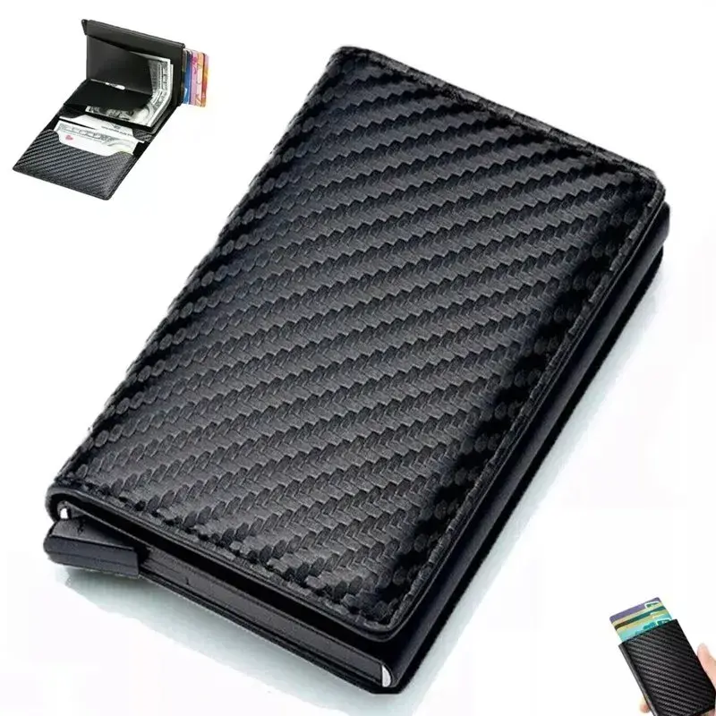 Carteira Slim Porta Cartões Antifurto