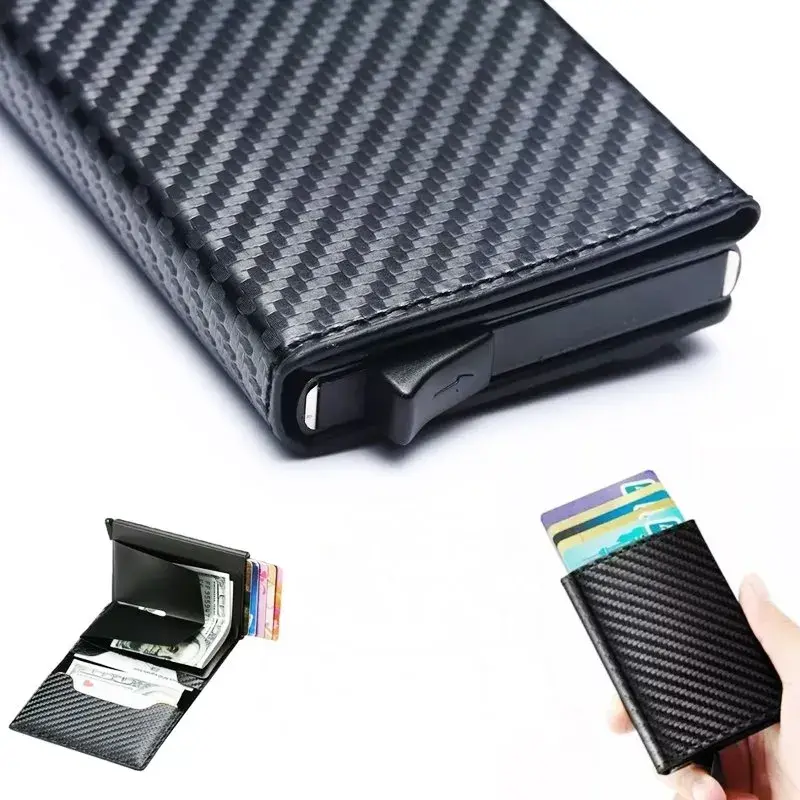 Carteira Slim Porta Cartões Antifurto