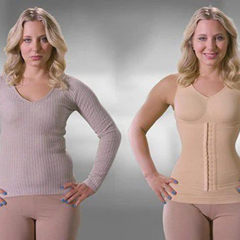 Cinta Modeladora Redutora Ajustável Colete SlimComfy