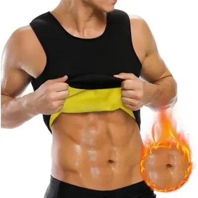 Colete de Neoprene Masculino para Emagrecimento Queima de Gordura Modeladora de Corpo