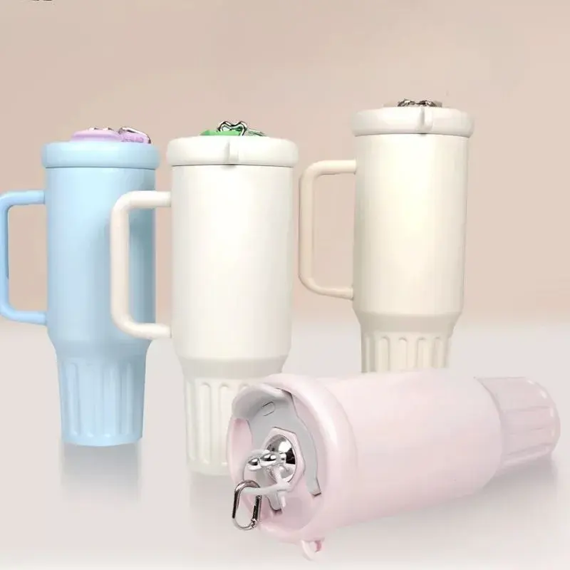 Copo Caneca Térmica Quencher Com Canudo E Tampa Para Café 1200ML