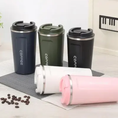 Copo Térmico Coffe Inox com Tampa para Café e Chá 510ml Anti-vazamento