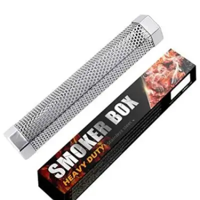 Defumador Para Churrasqueira Em Caixa Inox Smoke Box