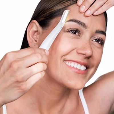 Depilador Removedor de Sobrancelha e Pelos Faciais Caneta Led