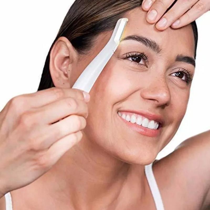 Depilador Removedor de Sobrancelha e Pelos Faciais Caneta Led