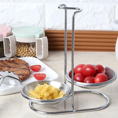 Descanso Para Talher Porta Concha Duplo de Metal