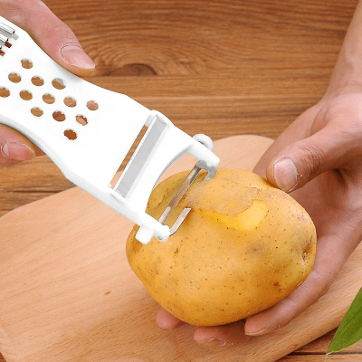 Descascador Ralador de Legumes e Frutas 5 em 1