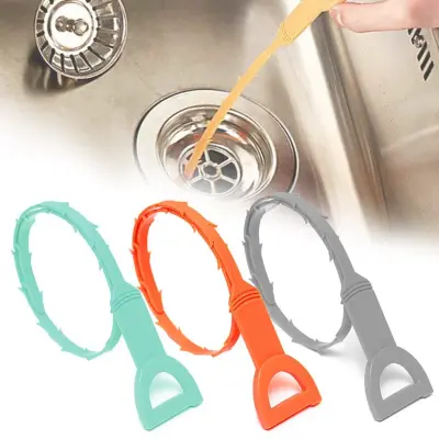 Desentupidor Coletor de Cabelos Pia Ralos Lavabos Hair Cleaner