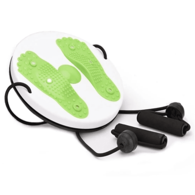 [OFERTA 🔥] Disco Twist de Torção C/ Corda Exercício Cintura Emagrecimento