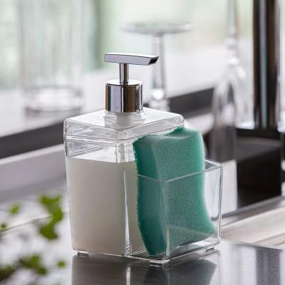 Dispenser Detergente Porta Esponja Organizador De Pia