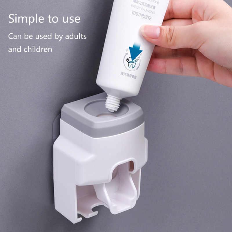Dispenser para Pasta de Dente com Suporte para Escova Dental
